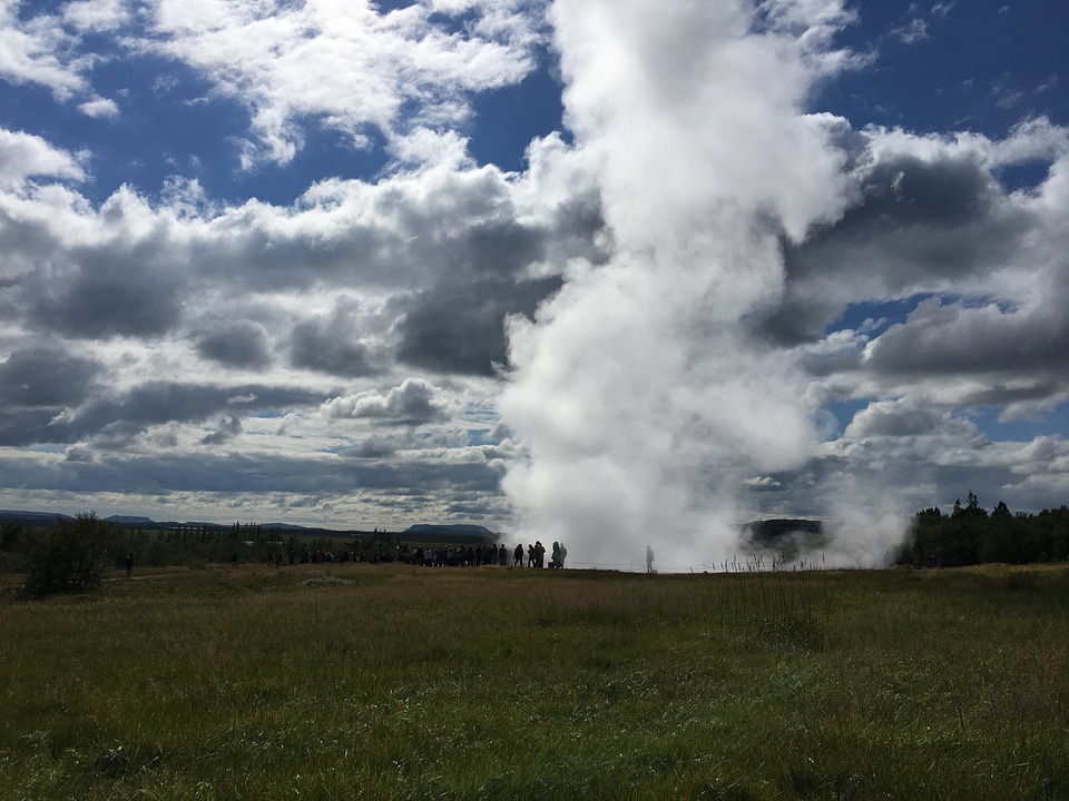 Geyser Park in Iceland