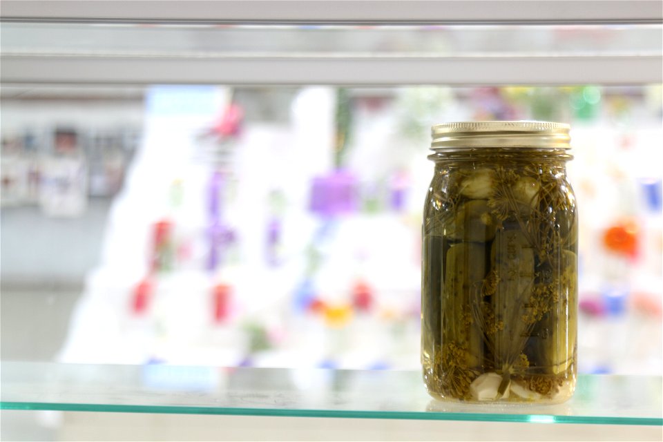 Home canned dill pickles