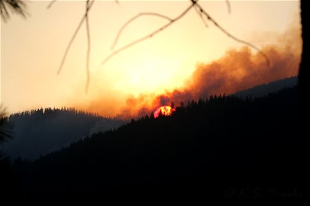 Summit Trail Fire photo