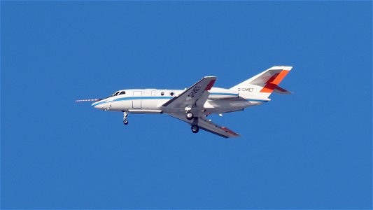Dassault Falcon 20E-5 D-CMET DLR Flugbetriebe Roundtrip Oberpfaffenhofen (3900 ft.)