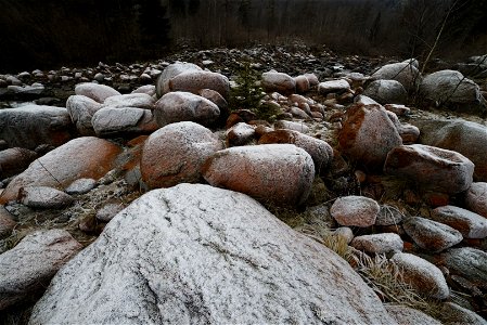 Mountain scene photo