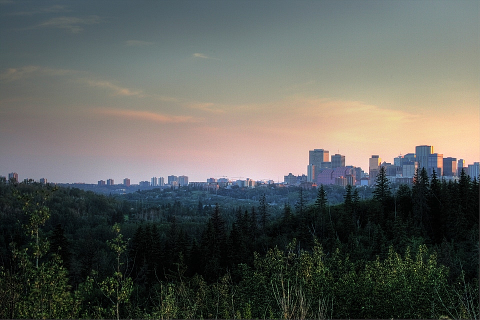 Cityscape Edmonton Canada