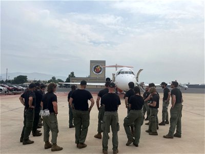 Jackson Hotshots Visit NIFC
