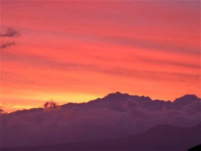 Sunrise at Cold Bay