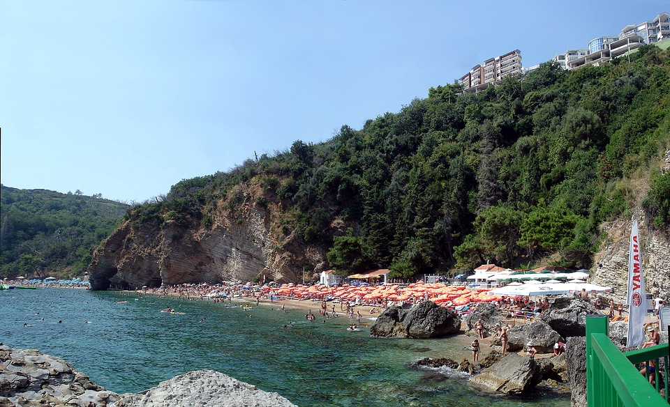 old town in Budva, Montenegro
