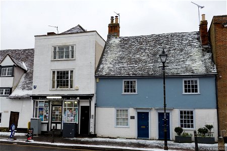 Aylesford Village Shop Snow photo