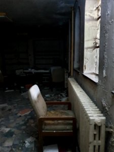 Urbex Kasteel en klooster St. Anna te Heel, warme stoel