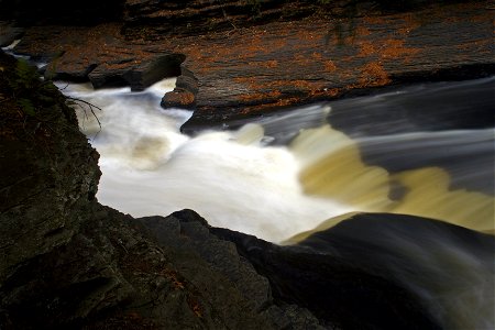 Presque Isle River, Michigan photo