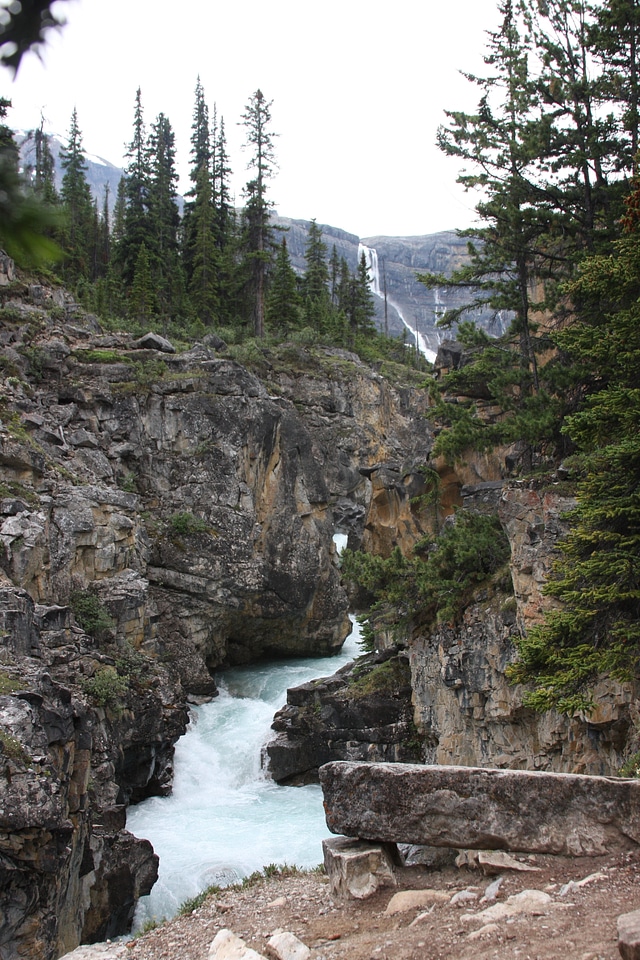 Temple pass trail in Banff National Park, Alberta, Canada