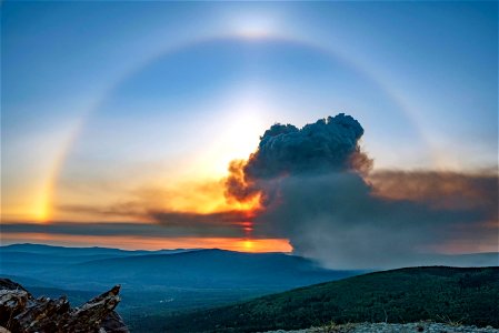 Haystack Fire photo