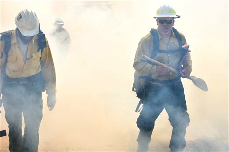 BLM’s Folsom Lake Veterans Crew perform RX Burn at Cosumnes River Preserve restoring critical habitat.