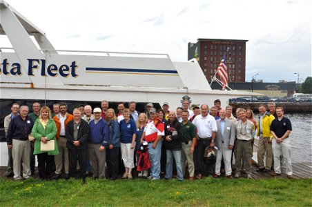 More than fifty partners participated in the tour. USFWS Photo.