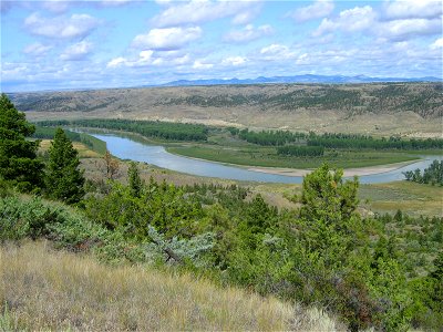 View of the Missouri River photo