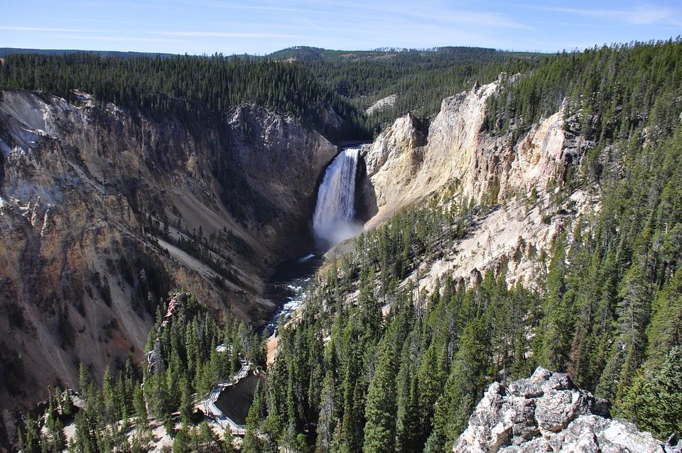 Lower Falls of the Yellowstone River