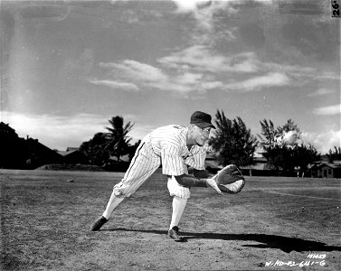 SC 151459 - Pvt. Herb Preiner, ball player, Hawaii. photo