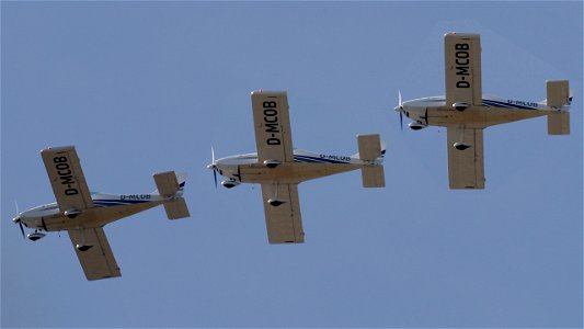 Breezer B400-6 D-MCOB Sportfluggruppe Lechfeld e.V. - Rundflug Jesenwang (4000 ft.)