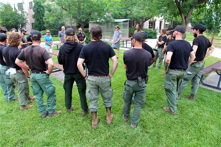 Jackson Hotshots Visit NIFC