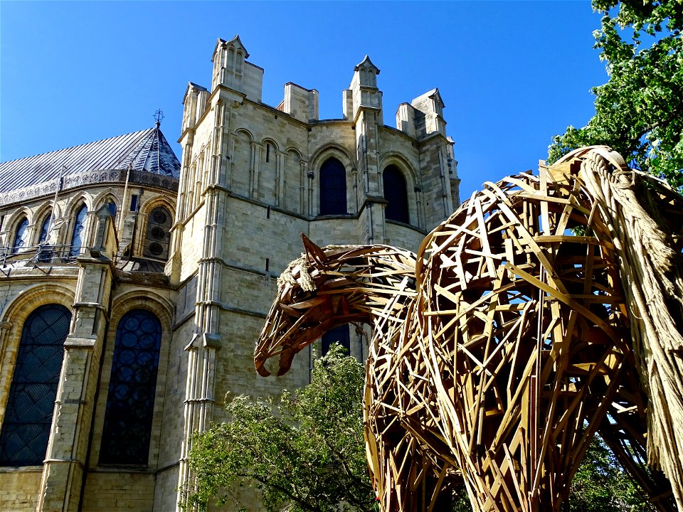 Canterbury Cathedral Horse