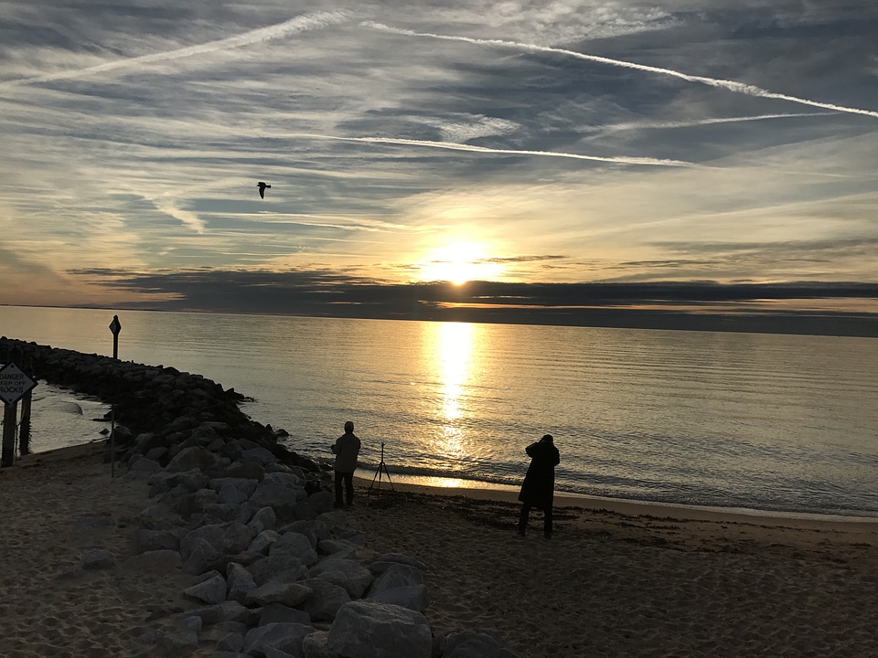 Sunrise North Beach Town in Maryland