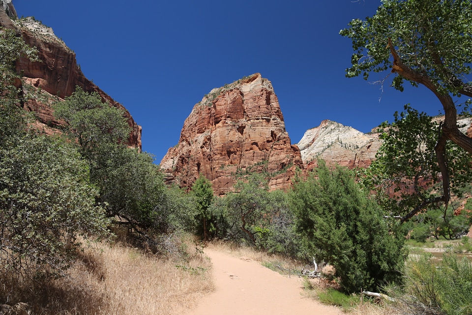 The Valley at Zion National Park via Angel Landing trail