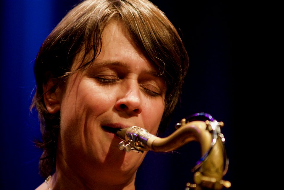 Ingrid Laubrock Anti-HouseIngrid Laubrock Quintet 24 september 2014 BIM Amsterdam - Ingrid Laubrock