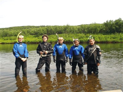 Dry suit line up