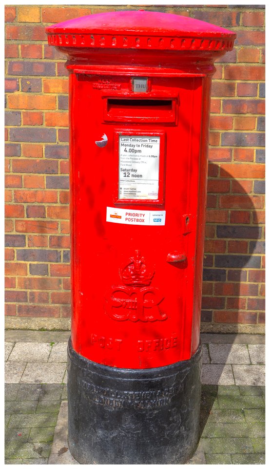 Edward VIII (Edward 8th) Post Box Week Street Maidstone