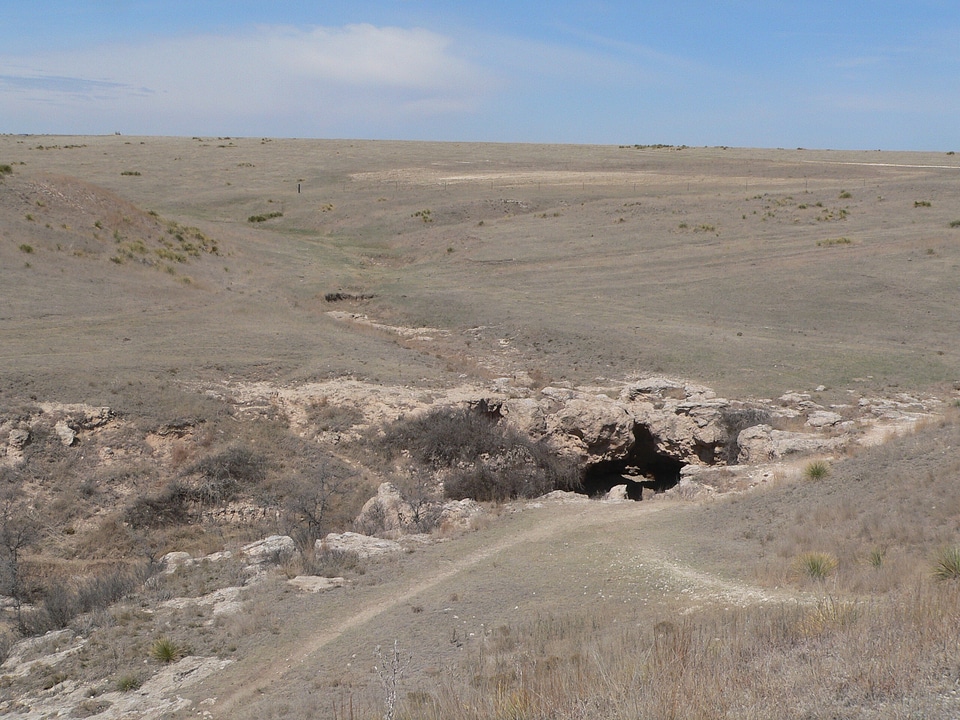 Battle Canyon in Scott County, Kansas