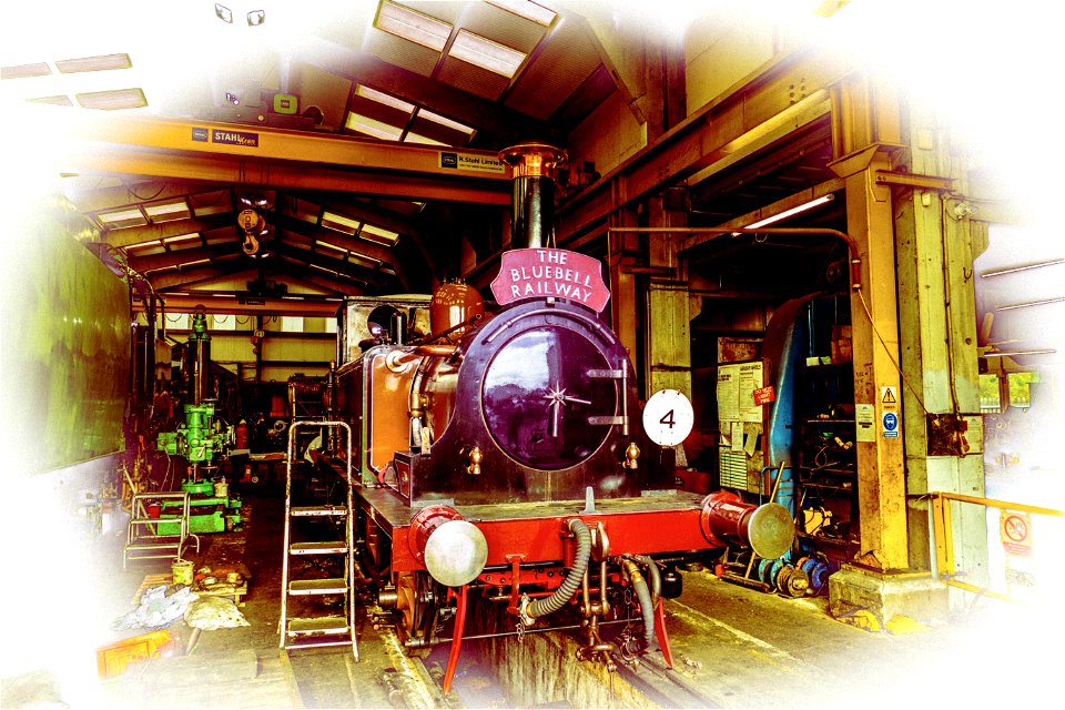 THE BLUEBELL RAILWAY