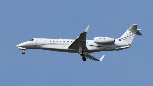 Embraer ERJ-135BJ Legacy 600 D-AVIB Air Hamburg from London Stansted Airport (3700 ft.)