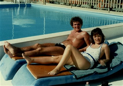 Trev & Judy in 1982 photo