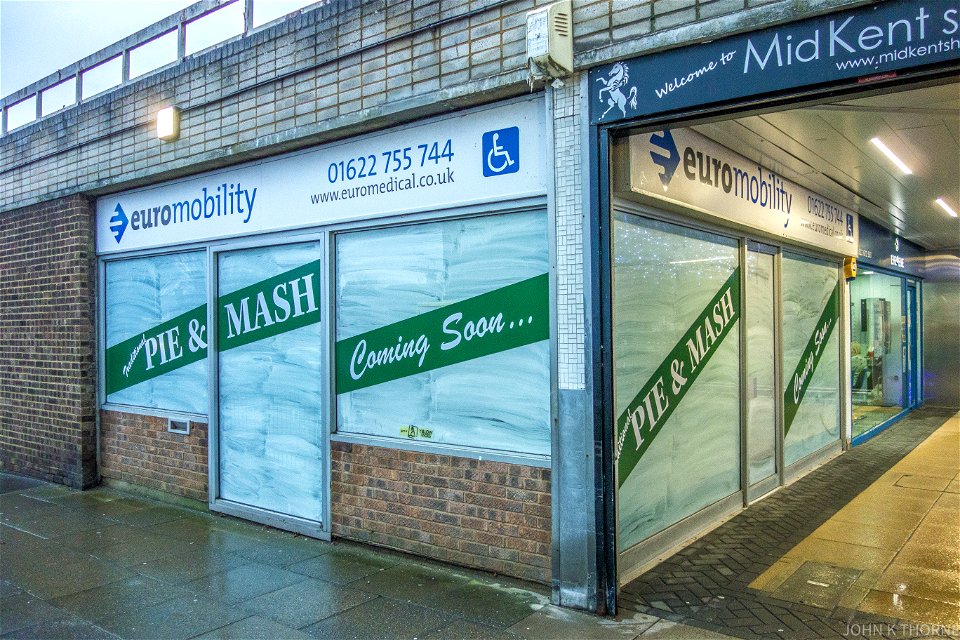 PIE & MASH Coming Soon
