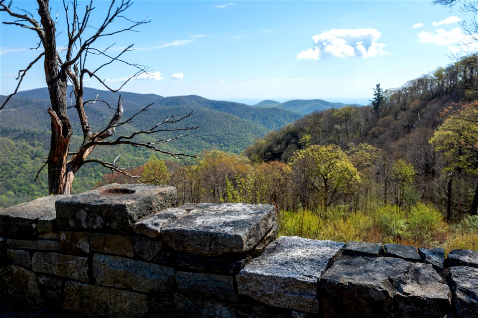 View from Hemlock Springs Overlook