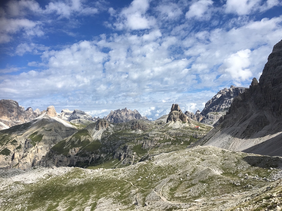 Baita in sudtirol,dolomiti,Italia
