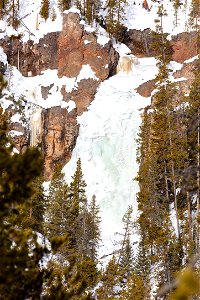 Frozen Crystal Falls