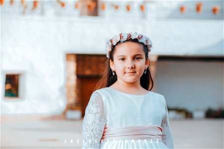 Leire en su Comunión