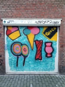 Choco graffiti Eindhoven