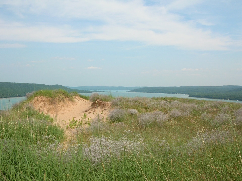 Glen Lake from the Cottonwood Trail