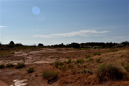 Site of Proposed Parking Area and Visitor Amenities