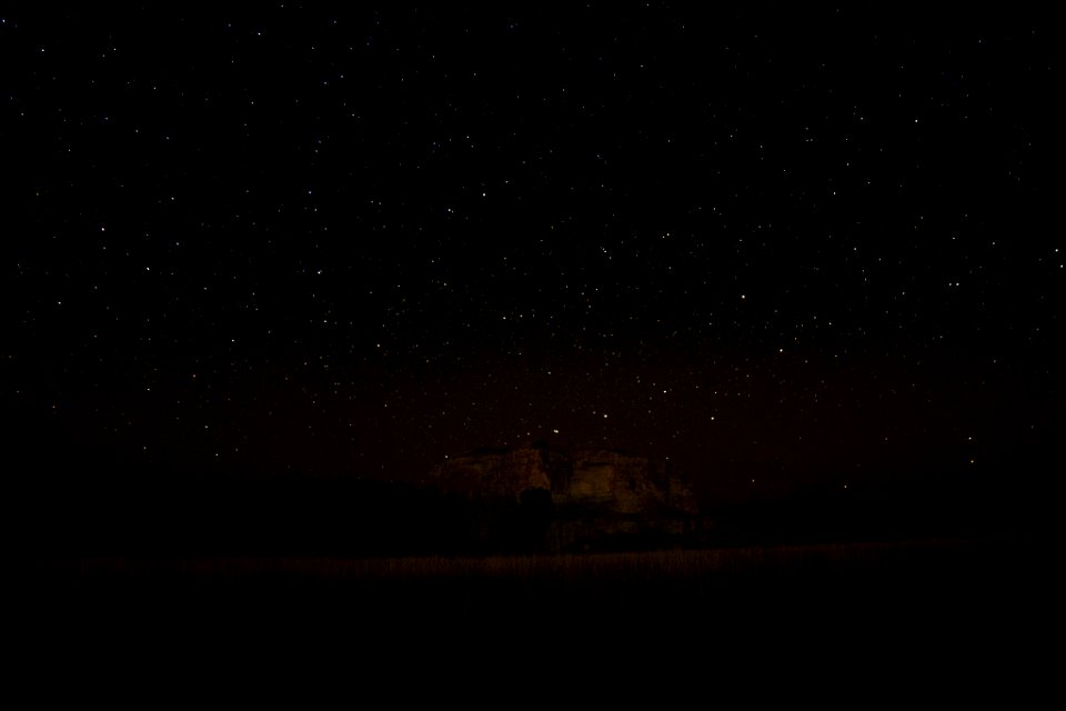 Night Sky at the Pillar