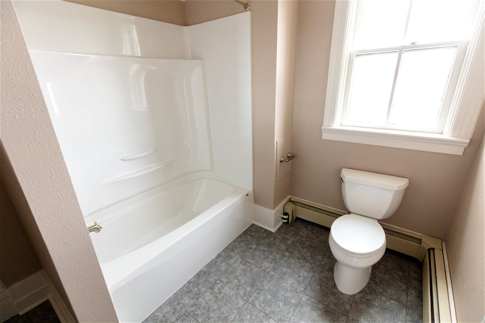 Housing improvement project goal 3 - Soap Suds Row housing: after bathroom (1)