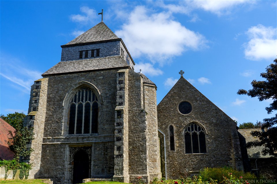 THE ABBEY CHURCH OF ST MARY AND ST SEXBURGA, HIGH STREET MINSTER ON SEA KENT