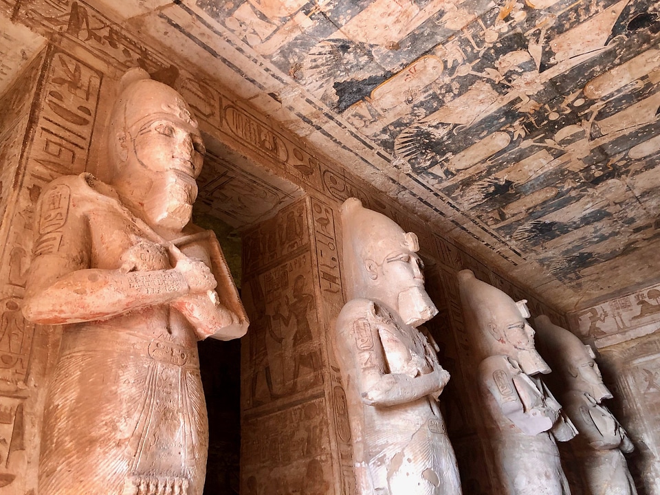 The Great Temple at Abu Simbel, Egypt