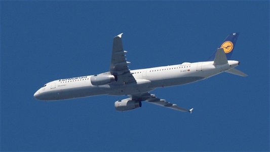 Airbus A321-231 D-AIDT Lufthansa from Porto (7300 ft.) photo