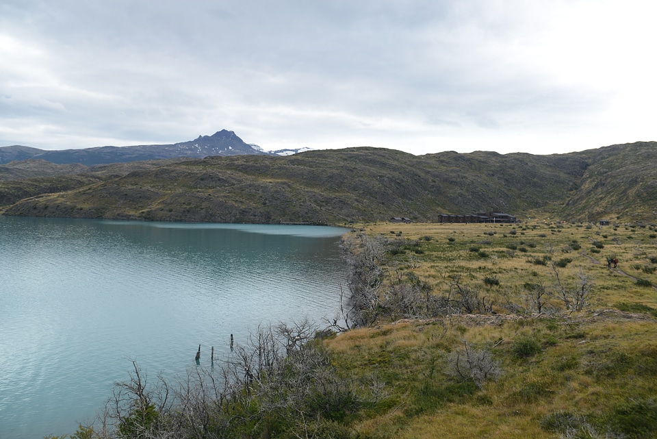 Lake Nordernskjold in Torres del Paine National Park in Patagonia