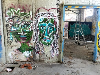 Urbex Aachen onderhoudsloods bundesbahn