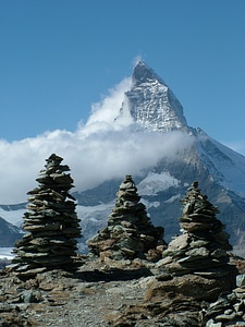 Switzerland Valais Mountains Matterhorn photo