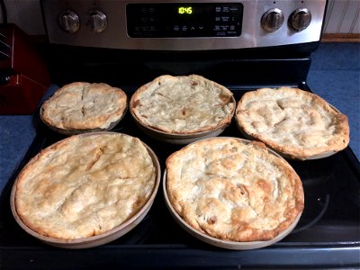 Five Pies! After photo