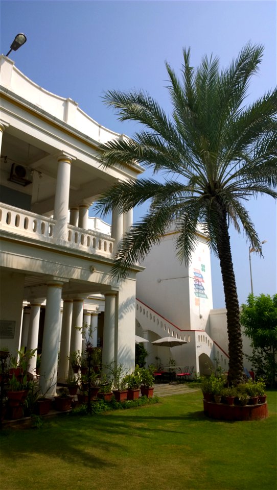 Ville blanche, Pondichéry, India.