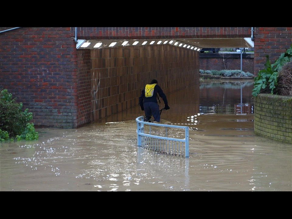Flooded SUBWAY Maidstone!